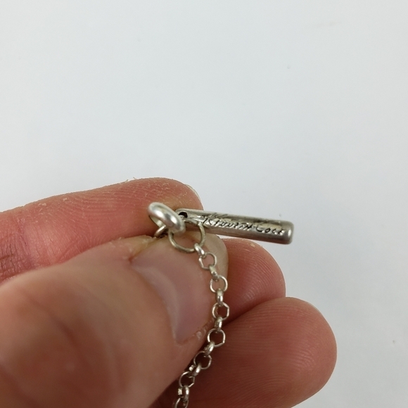 Turquoise Necklace Earrings Set Beaded Leather Silver Kenneth Cole Adjustable - Picture 8 of 12